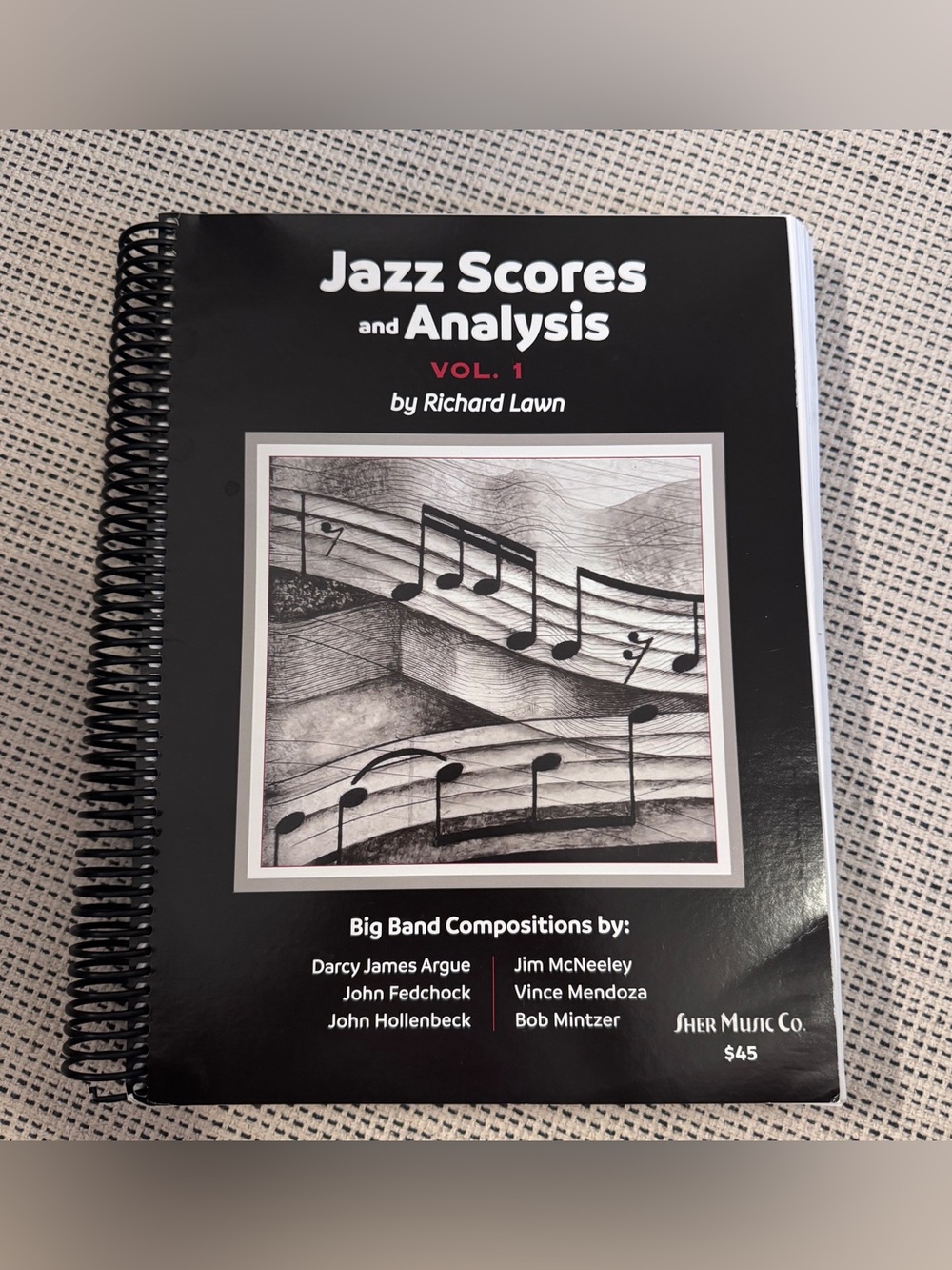 Jazz Scores with Analysis Vol. 1 by Richard Lawn Spiral Bound